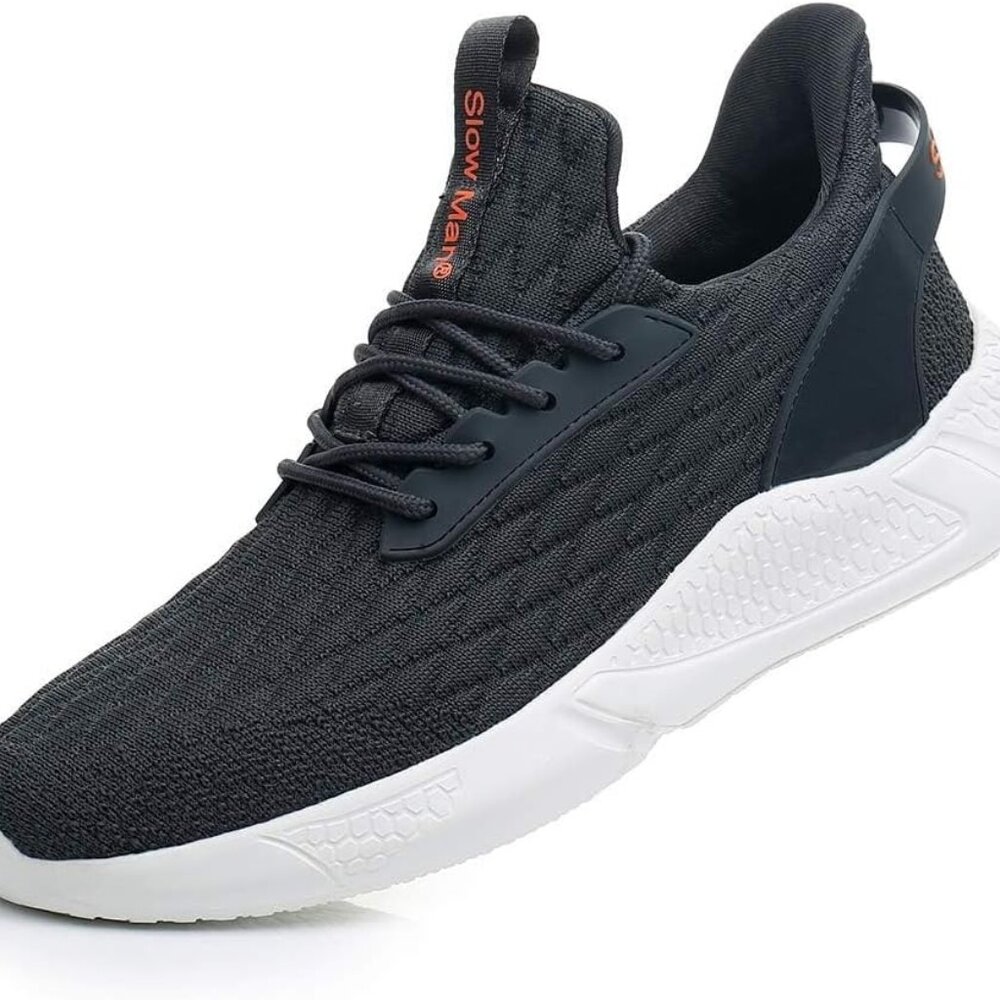 Wryweir Men's Running Shoes Sock Sneakers - Air Knit Mesh Breathable Sport Shoes